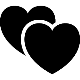 Hearts couple icon