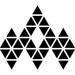 Polygonal jewel icon