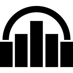 Bars graphic header icon