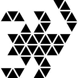 polygonaler skorpion icon