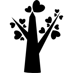 Árvore dos corações Ícone