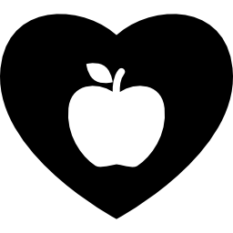 amante della mela icona