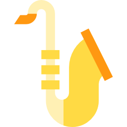 saxofón icono