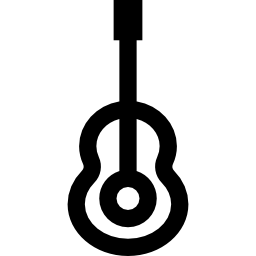 guitare à résonateur Icône