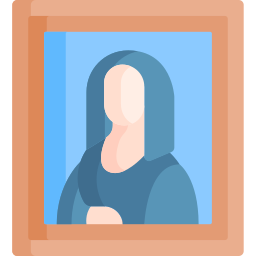 Mona lisa icon