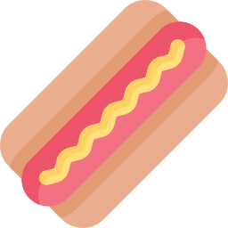 hot dog ikona