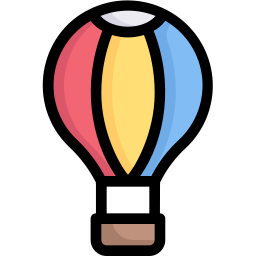 Air balloon icon