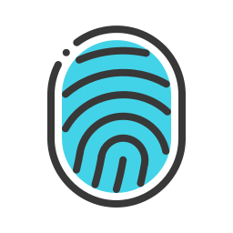 fingerabdruckscan icon