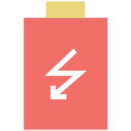 Ładowanie baterii ikona