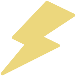 Thunder bolt icon