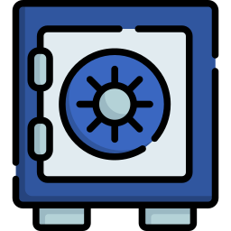 Safe box icon