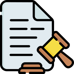 Legal document icon
