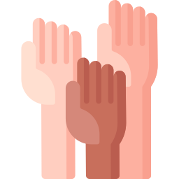 Raise hand icon