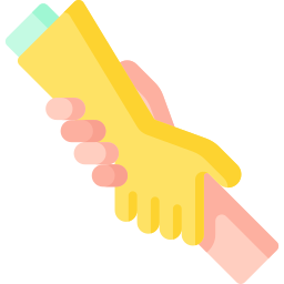 Helping hand icon