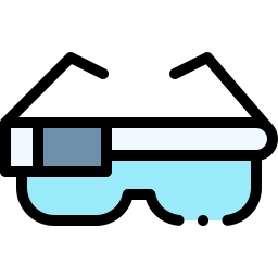 slimme bril icoon
