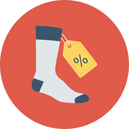 Long socks icon
