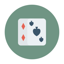 juego de cartas icono