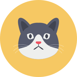 Cat face icon