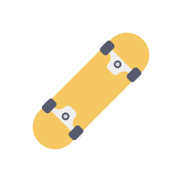 skateboard icoon