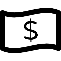 dólar icono