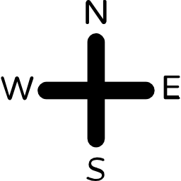 punkty kardynalne ikona