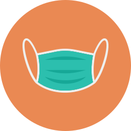 Mouth mask icon