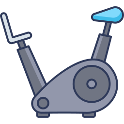 stationäres fahrrad icon