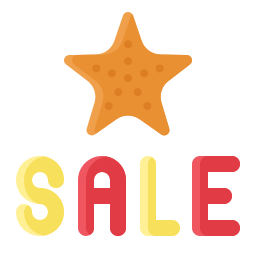 Summer sale icon