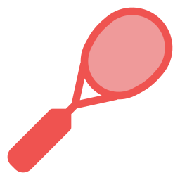 raqueta icono