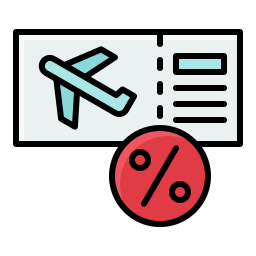 flugzeugticket icon