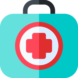 First aid kit icon