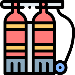 Oxygen tanks icon