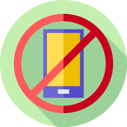 Нет мобильного телефона иконка