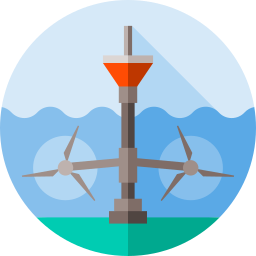 Tidal power icon