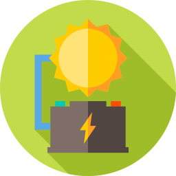 Solar energy icon