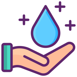 Clean water icon