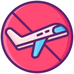여행 금지 icon