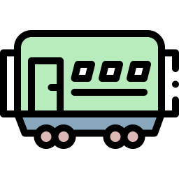 Passenger train icon