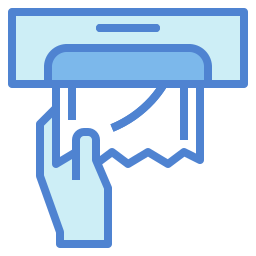 Бумажное полотенце иконка
