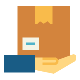 Delivery box icon