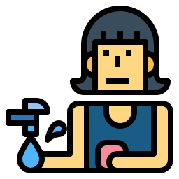 Hand washing icon