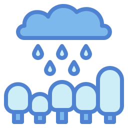 regenachtig icoon