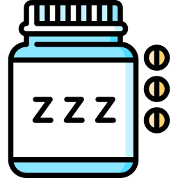 pastillas para dormir icono