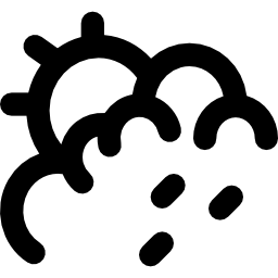 letni deszcz ikona