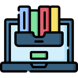 Online library icon