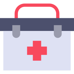 First aid kit icon