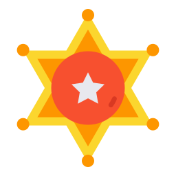 odznaka szeryfa ikona