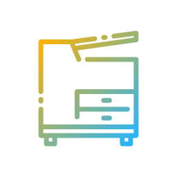 Copy machine icon