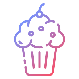 Cup cake icon