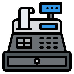 Cash register icon